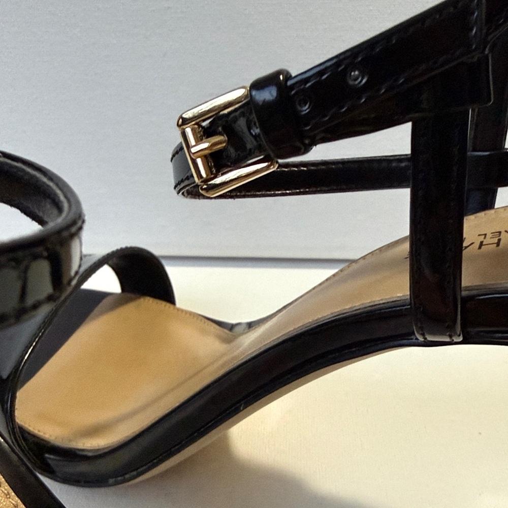 Michael Kors Black Patent Heels size 7 - Picture 15 of 16